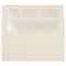 JAM Paper A9 Ivory & Ivory Foil Lined Invitation Envelopes